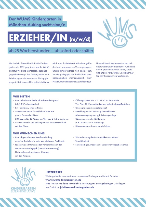 Stellenausschreibung